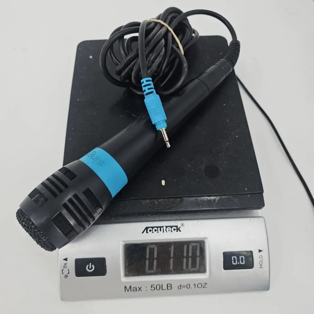 Singstar Sing It Microphone Mic Replacement Blue Playstation PS2 PS3 PS4